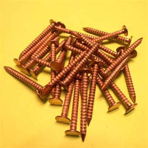 Silicon Bronze Ring Shank Nails .